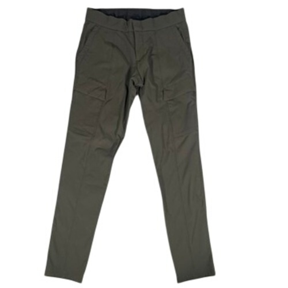 Athleta Women's Olive Green Cargo Pants Athletic Stretch Comfort Size 2P